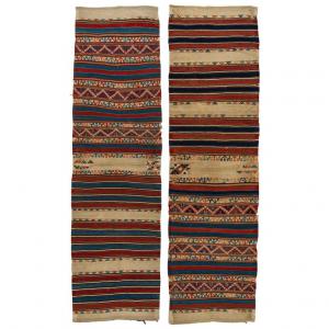 Rare Shahsavan Kilim Pair - (nr.721-722)